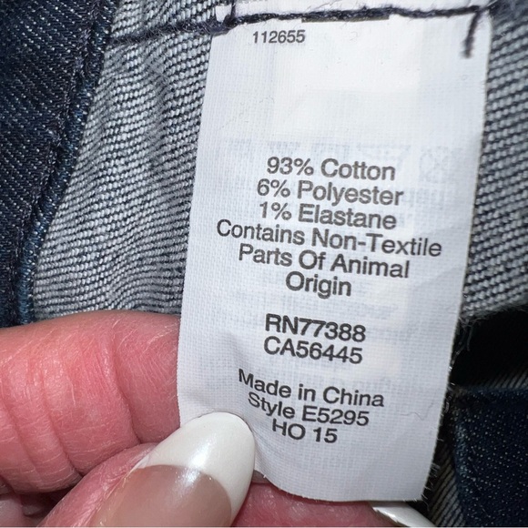 Madewell 10” High Riser Dark Wash Skinny Skinny Jeans Sz 25 - Picture 7 of 13